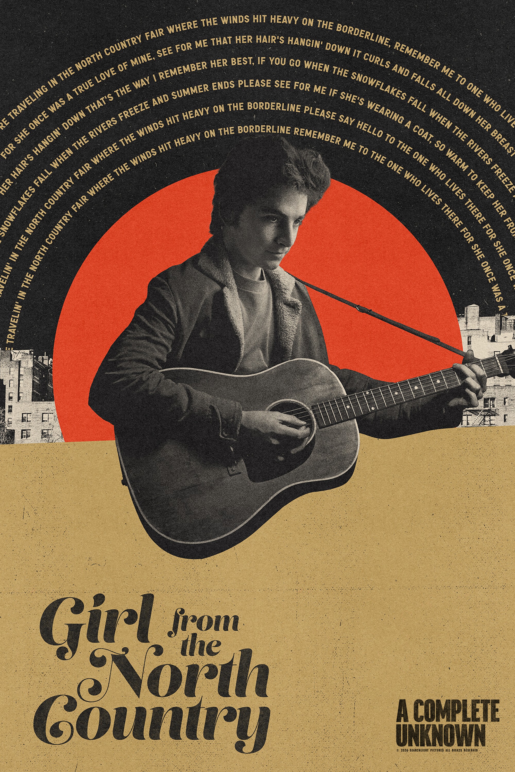Timothée Chalamet as Bob Dylan