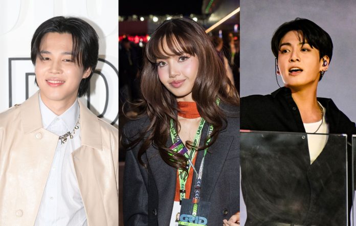 bts blackpink jimin lisa jungkook spotify wrapped k-pop top songs acts 2024