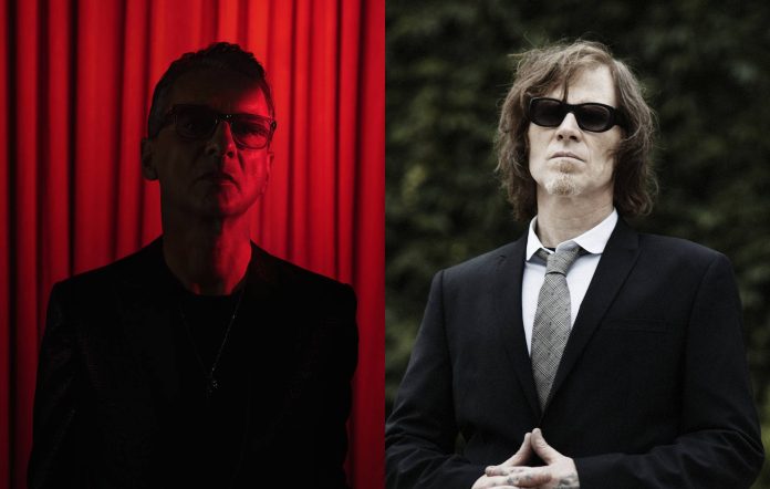 Depeche Mode's Dave Gahan and the late Mark Lanegan. Credit: Spencer Ostrander/