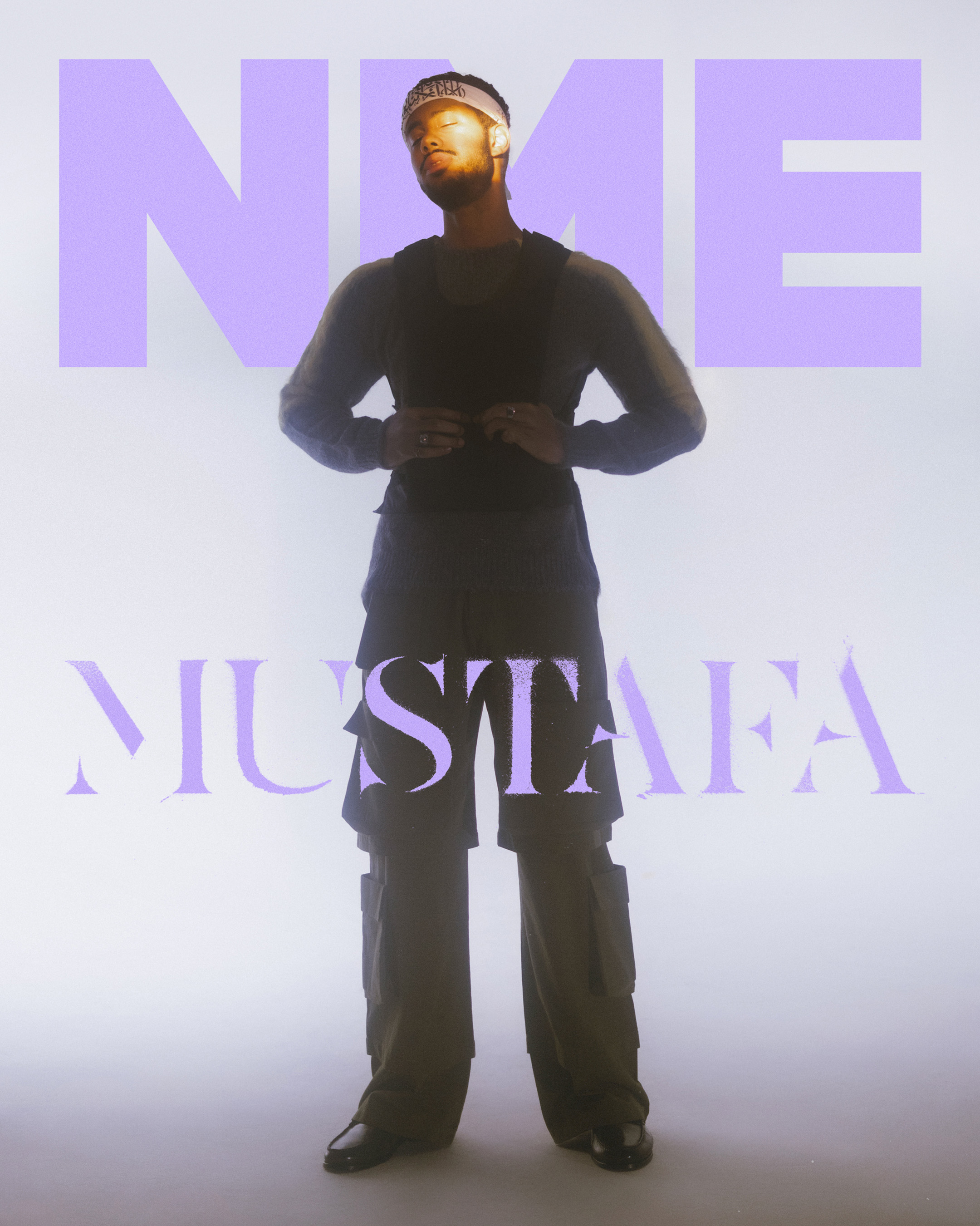 Mustafa on The Cover of NME, photo by Stella Gigliotti