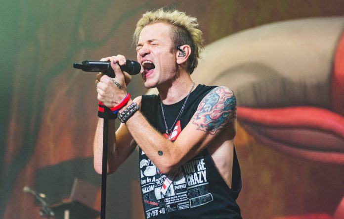Sum 41 perform in Madrid. Credit: Mariano Regidor/Redferns